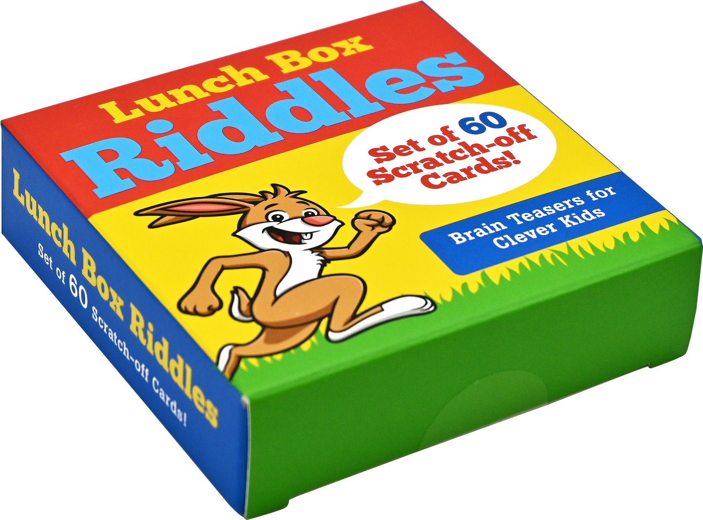 Lunch Box Riddles Scratch-Off Deck (Set of 60 cards) - Ethan and Emily