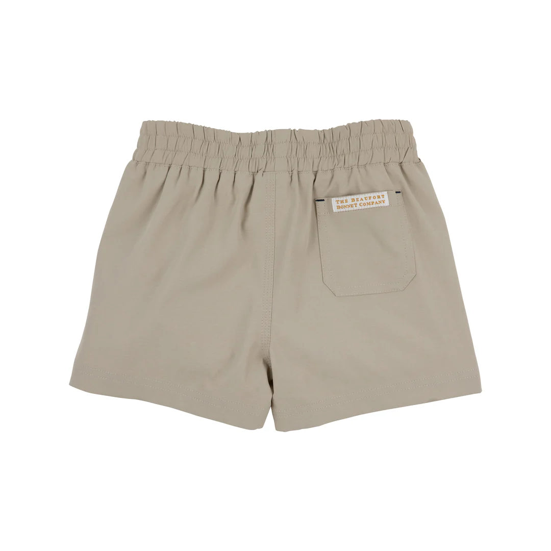 Prepletic™ Sheffield Shorts in
Keeneland Khaki - Ethan and Emily