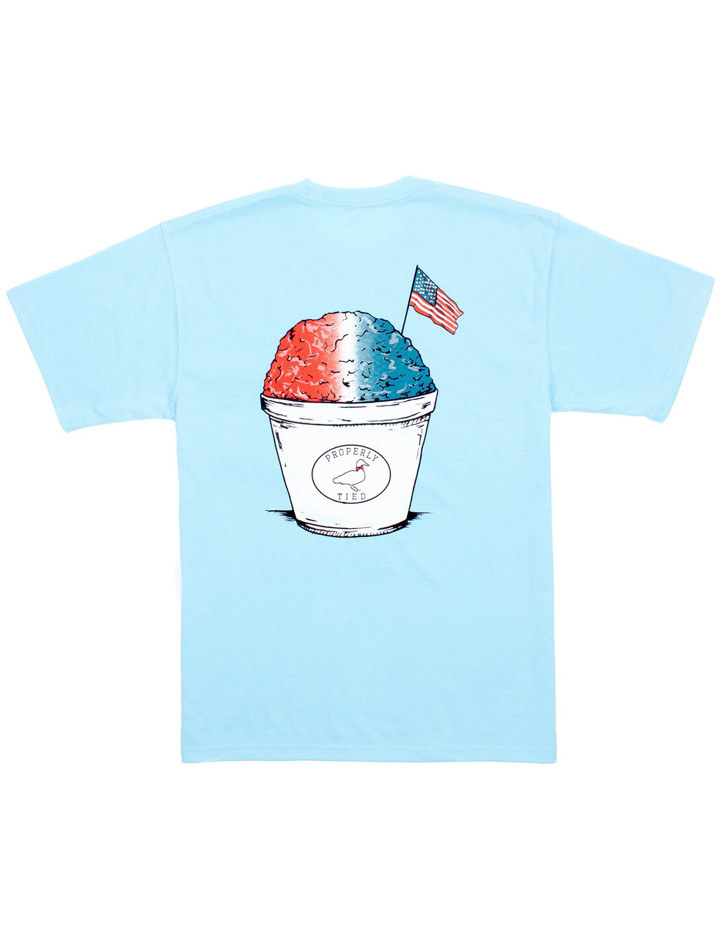 Boys American Chillin Tee - Ethan and Emily