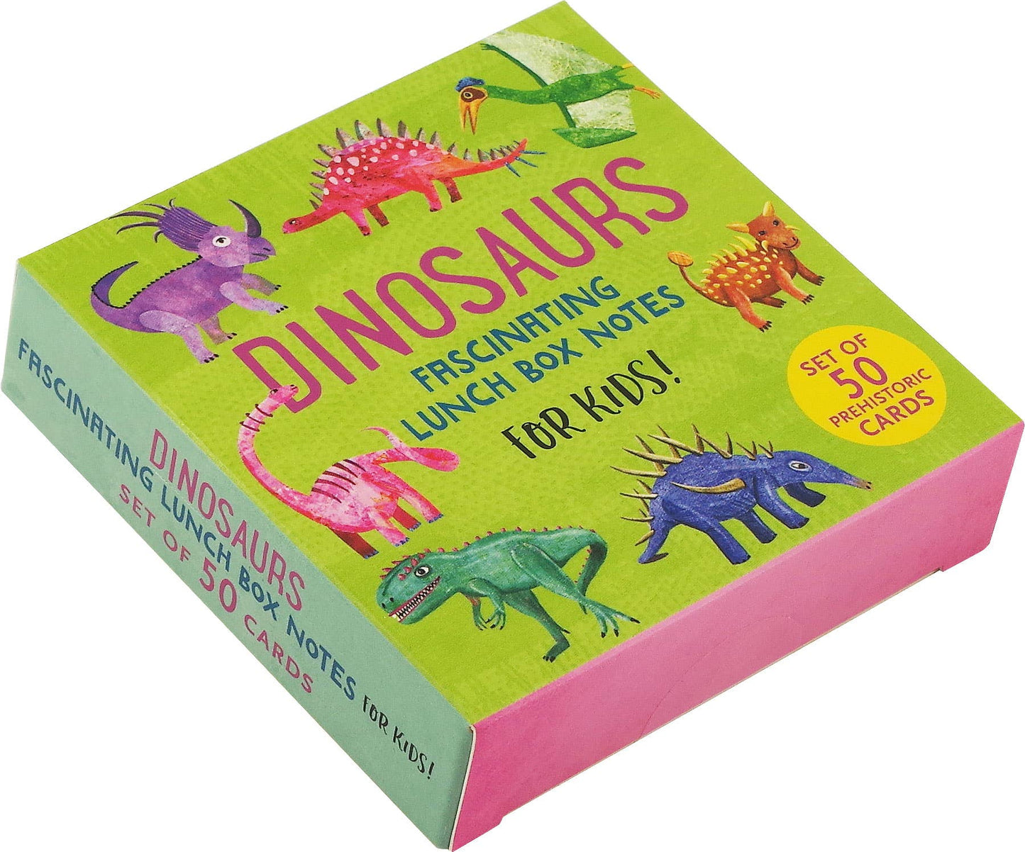 Dinosaurs Lunch Box Notes For Kids! (50 cards) - Ethan and Emily