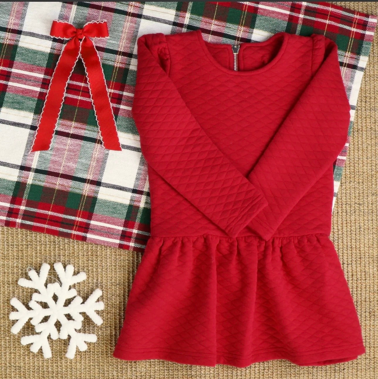 Quilted dress - Ethan and Emily