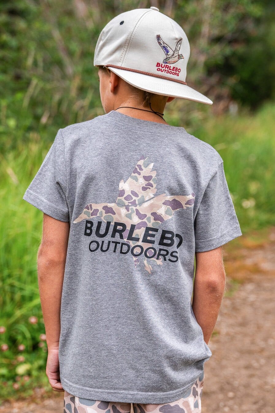 Burlebo Diving Duck Grey Shirt - Ethan and Emily