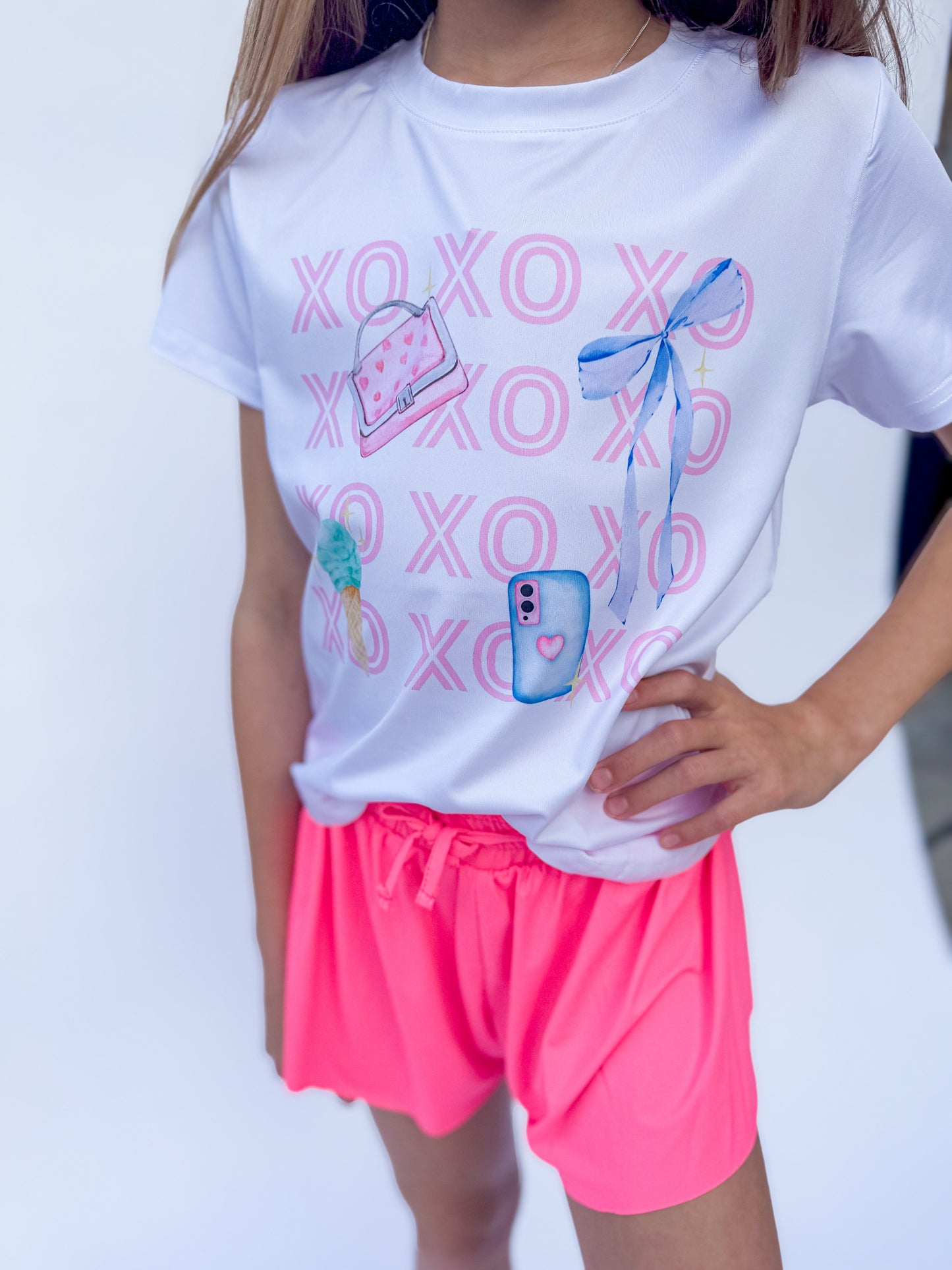 Girls XOXO shirt - Ethan and Emily