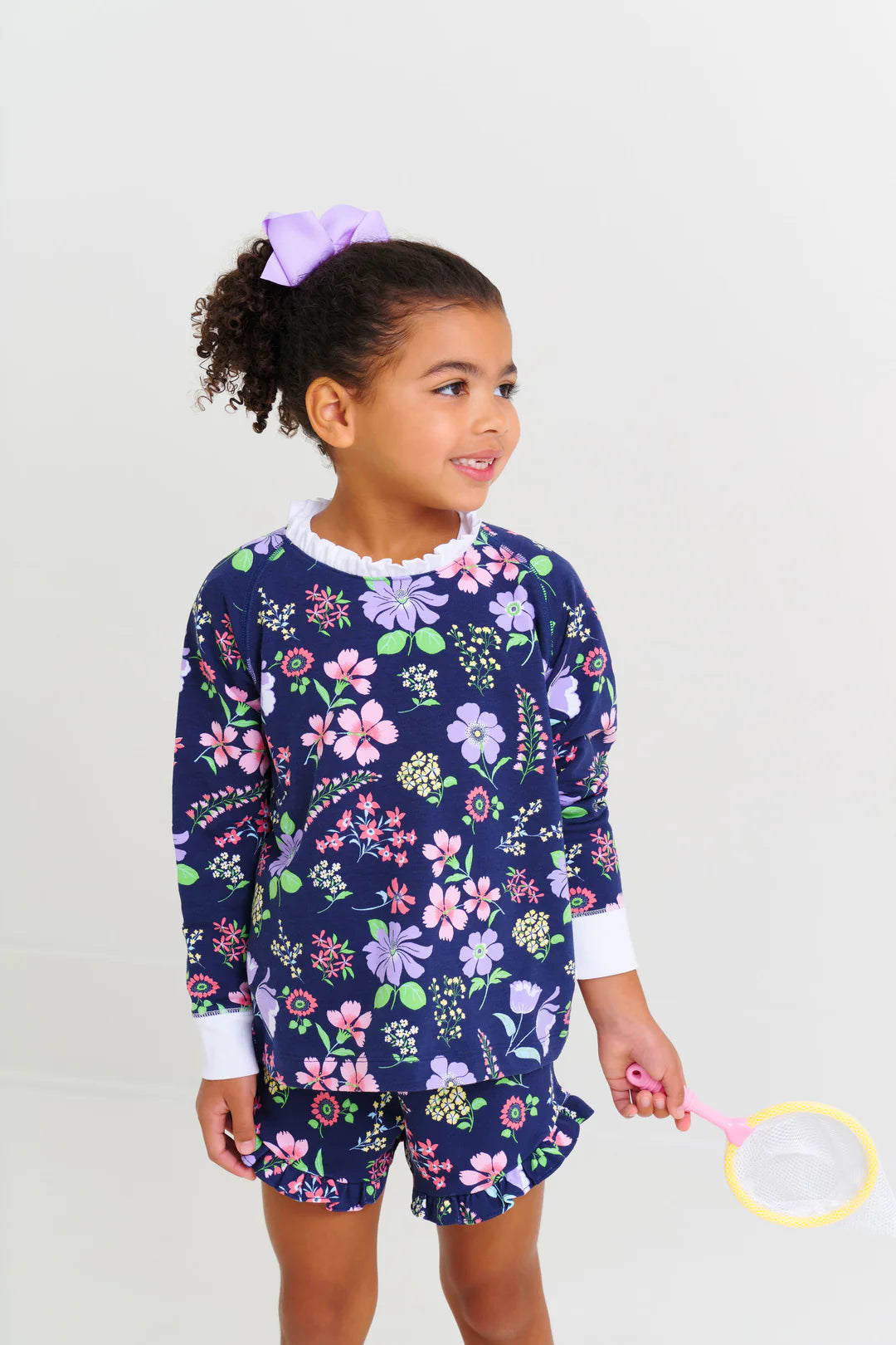 Cassidy Crewneck in Botanicals - Ethan and Emily