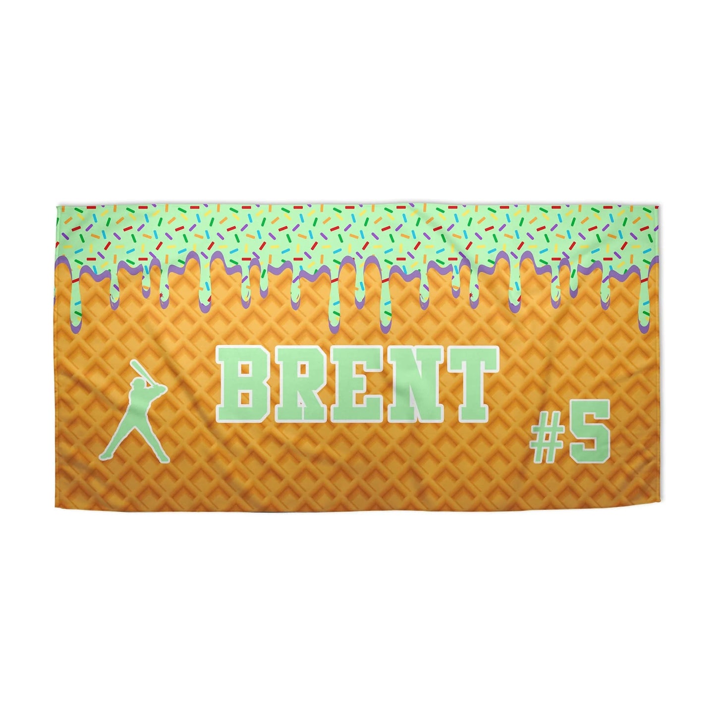 Ice Cream Drip Towel