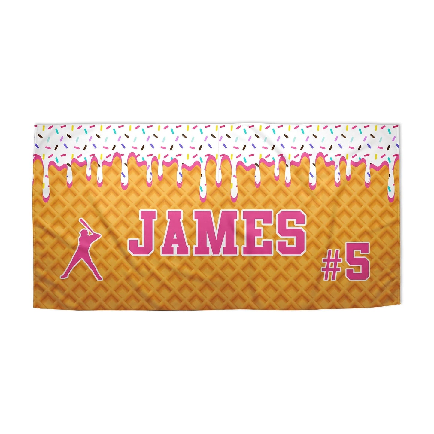 Ice Cream Drip Towel
