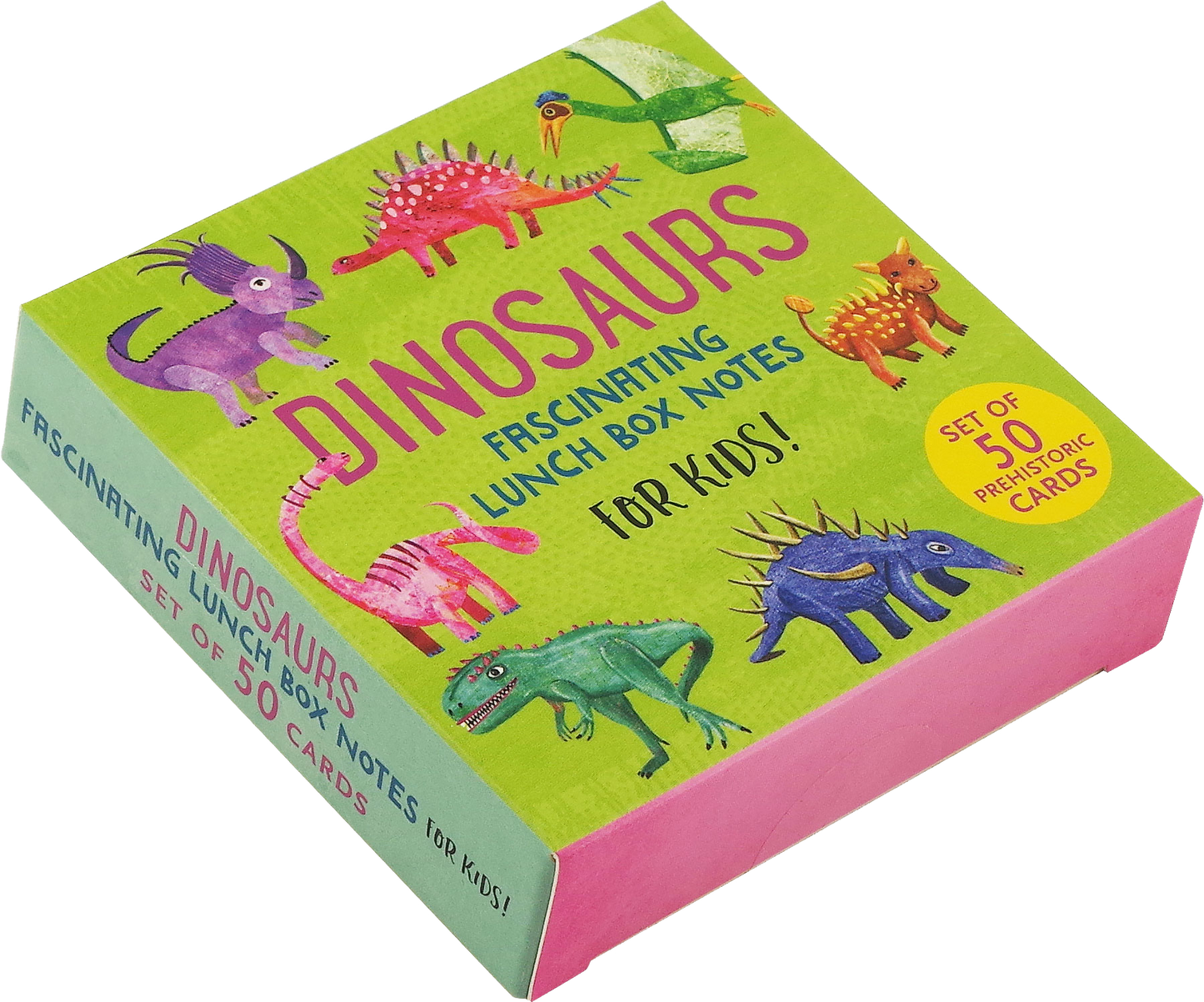 Dinosaurs Lunch Box Notes For Kids! (50 cards) - Ethan and Emily