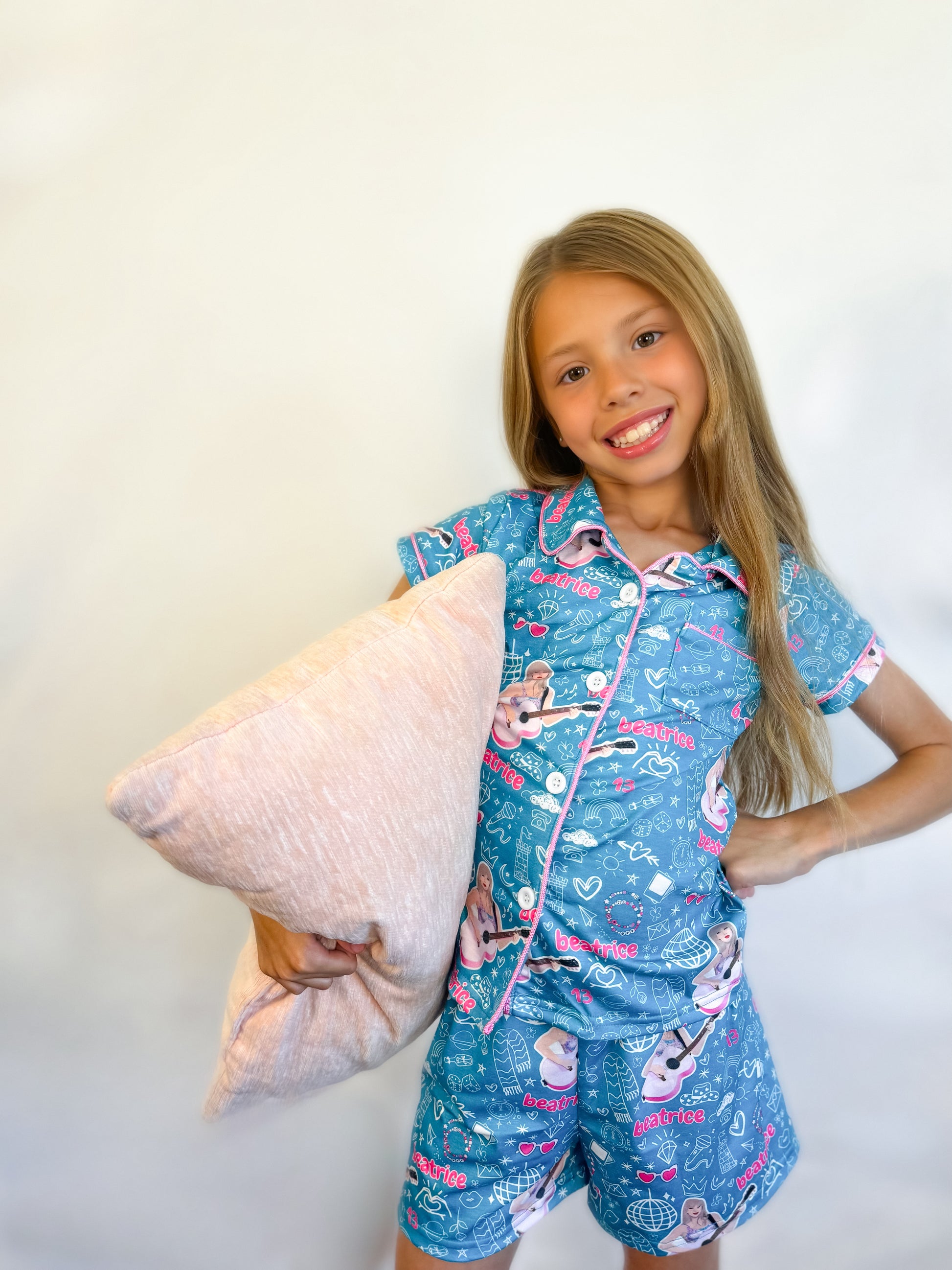 Swiftie Blue Pajama Set - Ethan and Emily