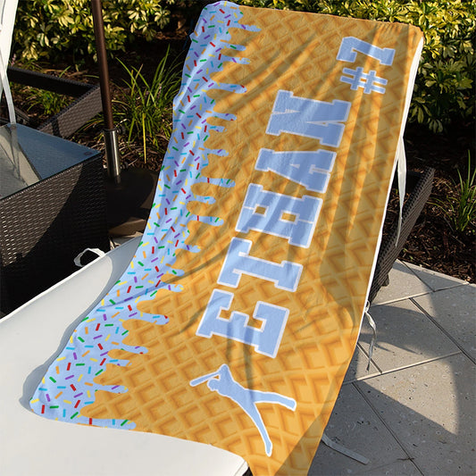 Ice Cream Drip Towel