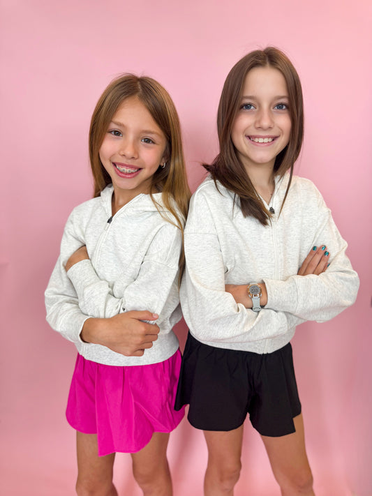 Girls Scuba Full zip Jacket - Ethan and Emily