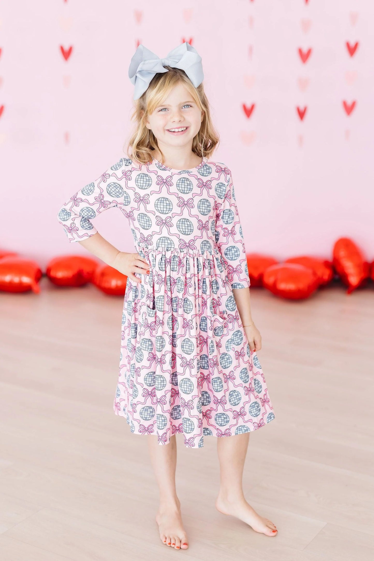 Disco balls twirl dress - Ethan and Emily