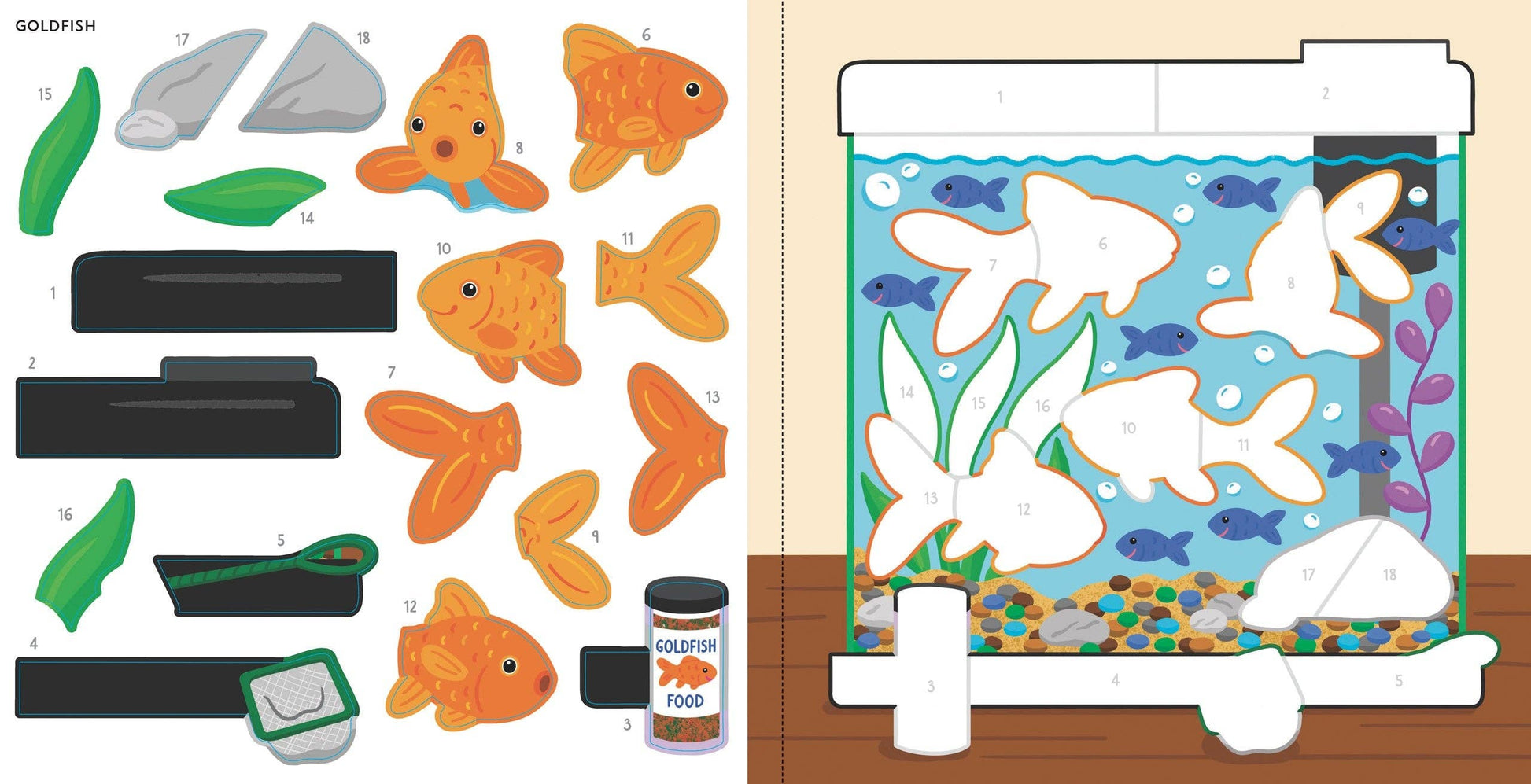 My First Color-by-Sticker Book - Pets - Ethan and Emily
