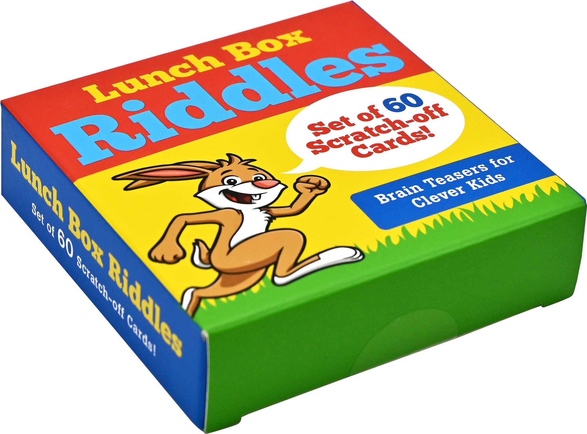 Lunch Box Riddles Scratch-Off Deck (Set of 60 cards) - Ethan and Emily