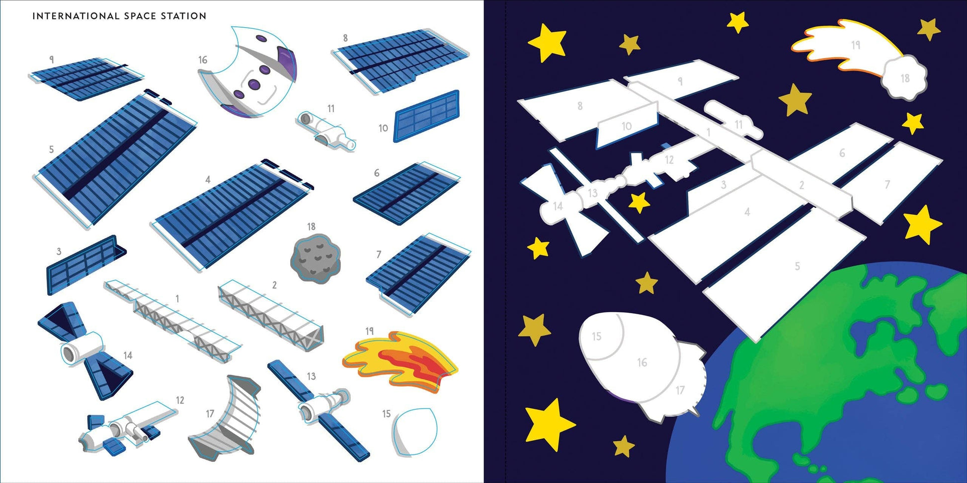 My First Color-By-Sticker Book - Outer Space - Ethan and Emily