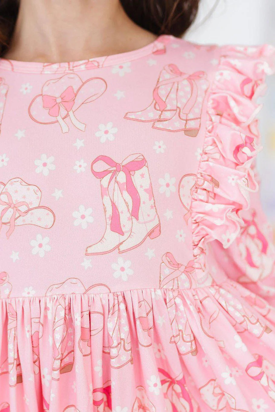 Howdy boots dress - Ethan and Emily