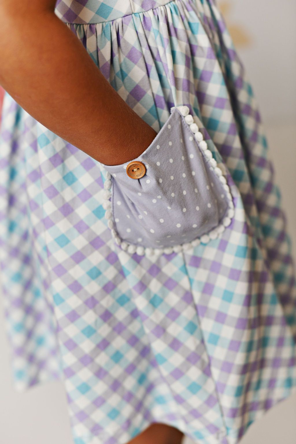 Spring Gingham Pocket Dress - Ethan and Emily