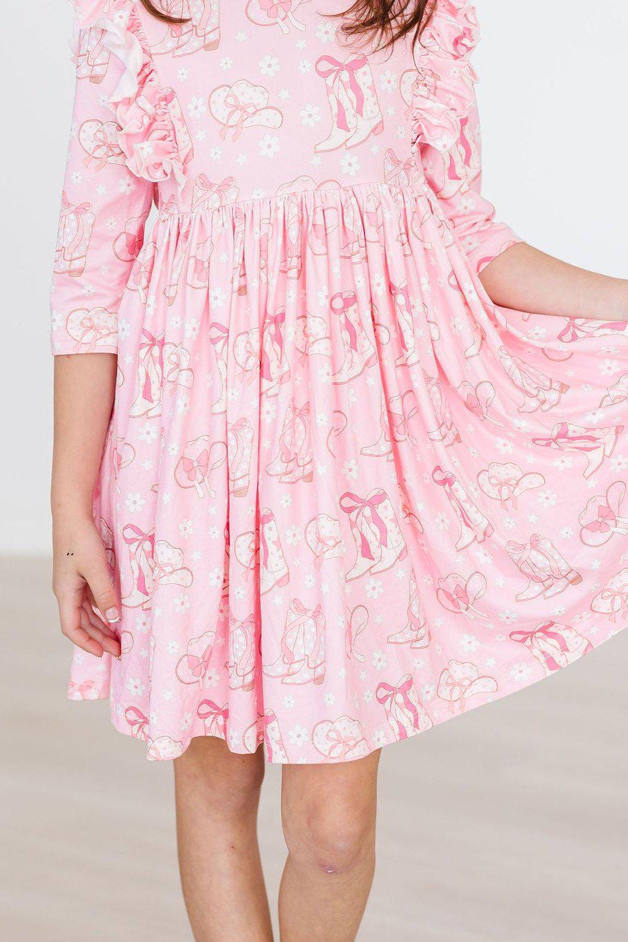 Howdy boots dress - Ethan and Emily