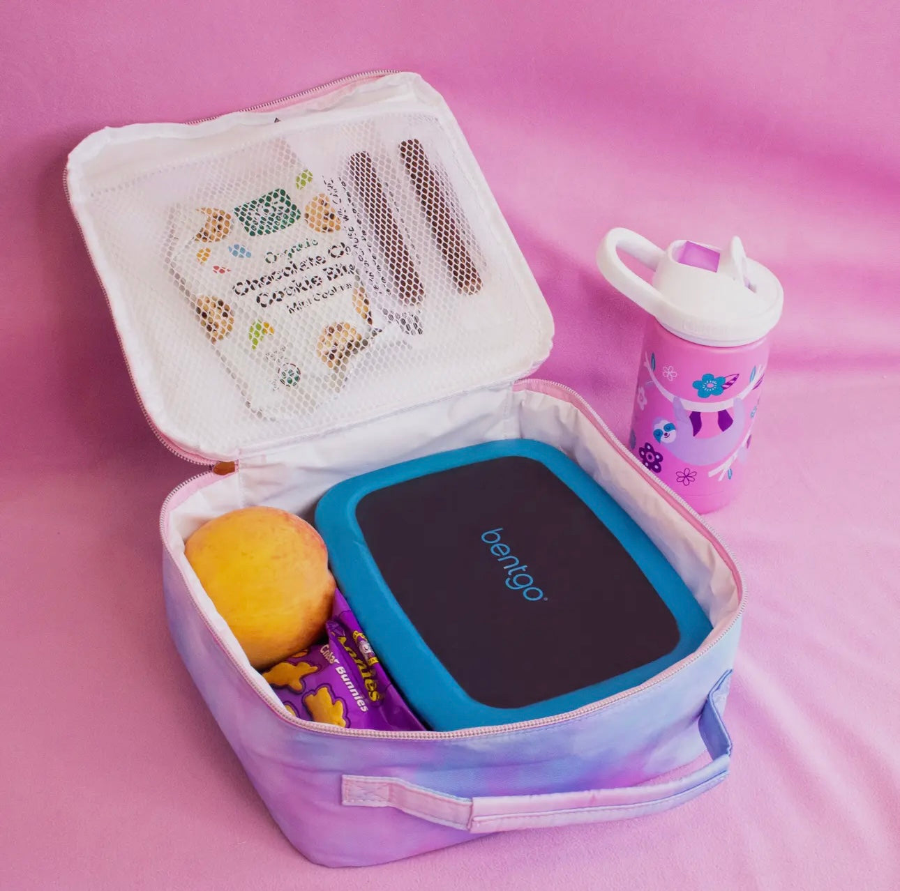 Tie Dye Glitter Patch Lunch Box - Ethan and Emily