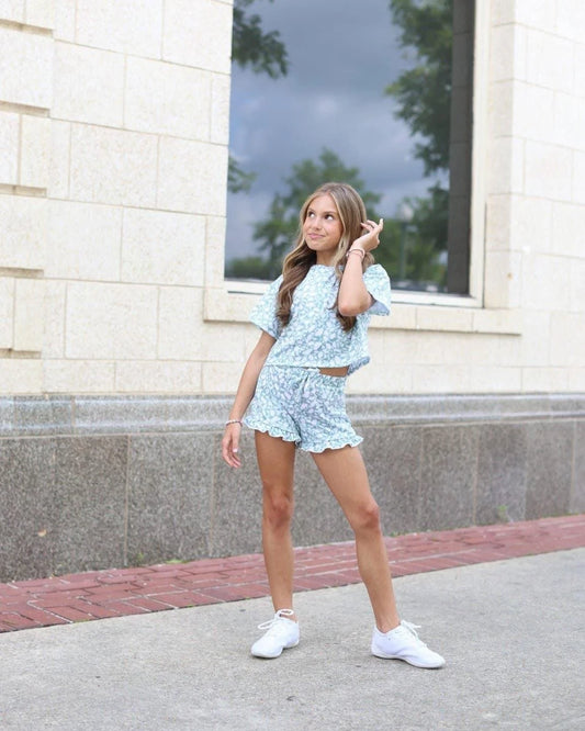 Girls leopard loungewear - Ethan and Emily