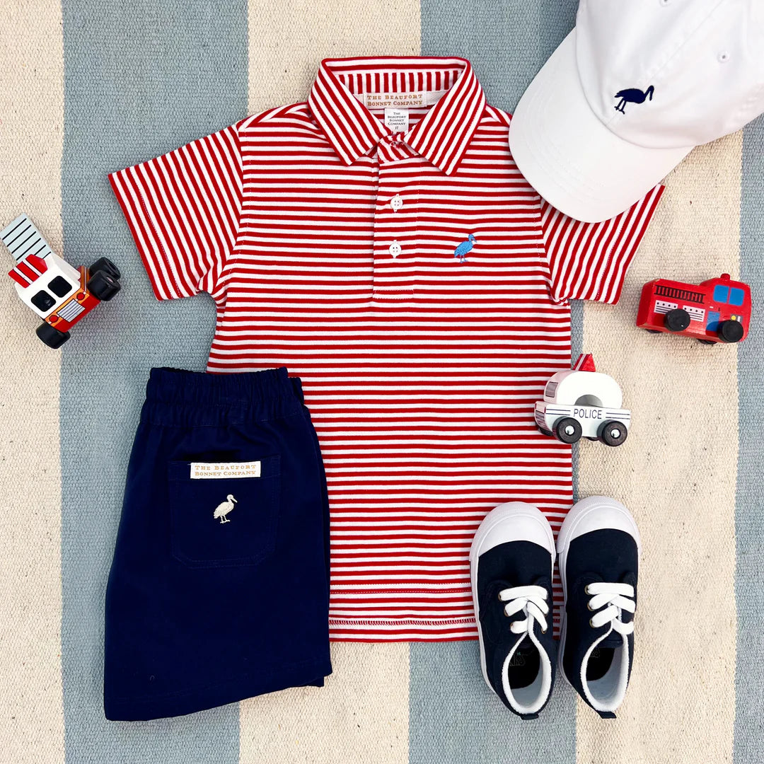 Sheffield Shorts in Nantucket Navy - Ethan and Emily