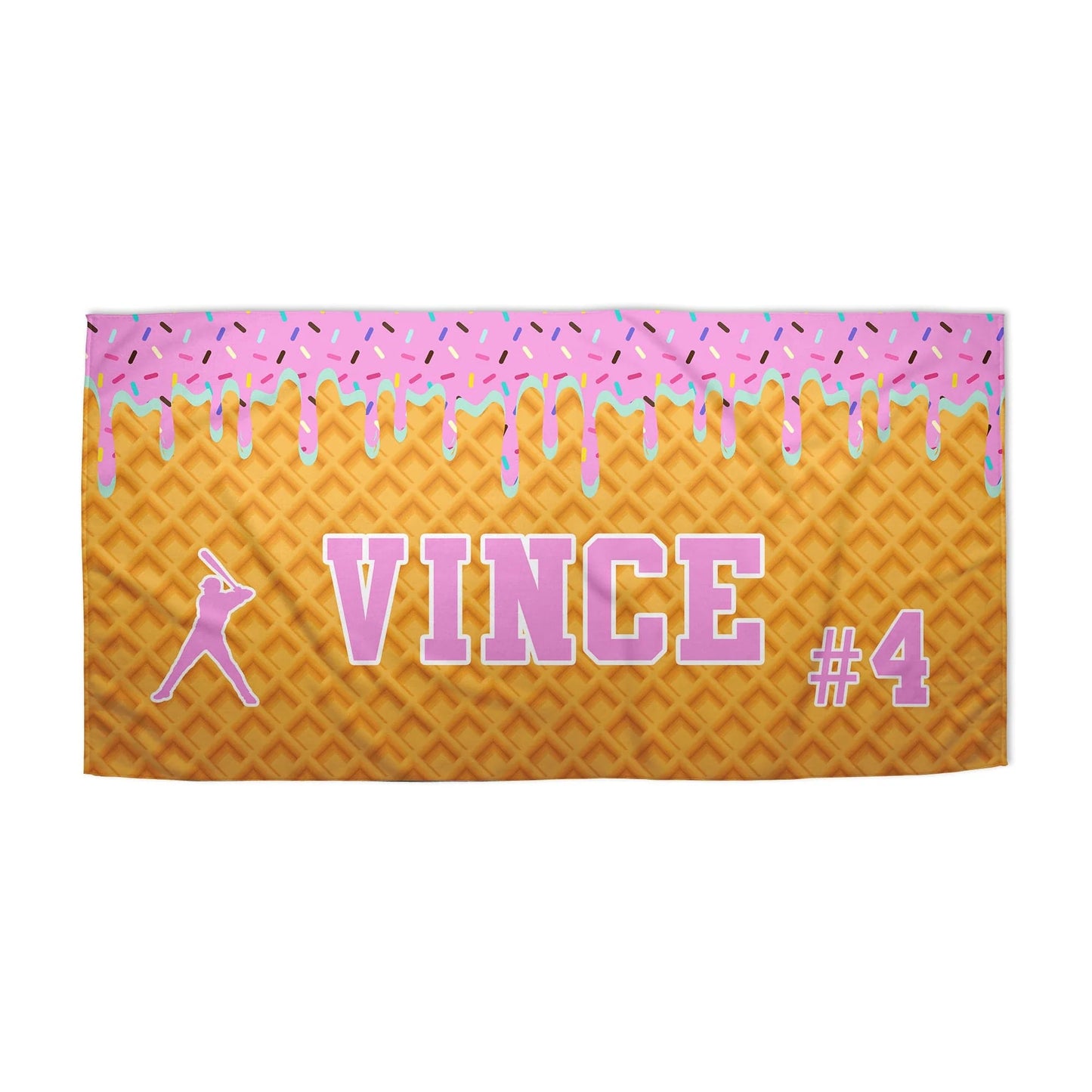 Ice Cream Drip Towel