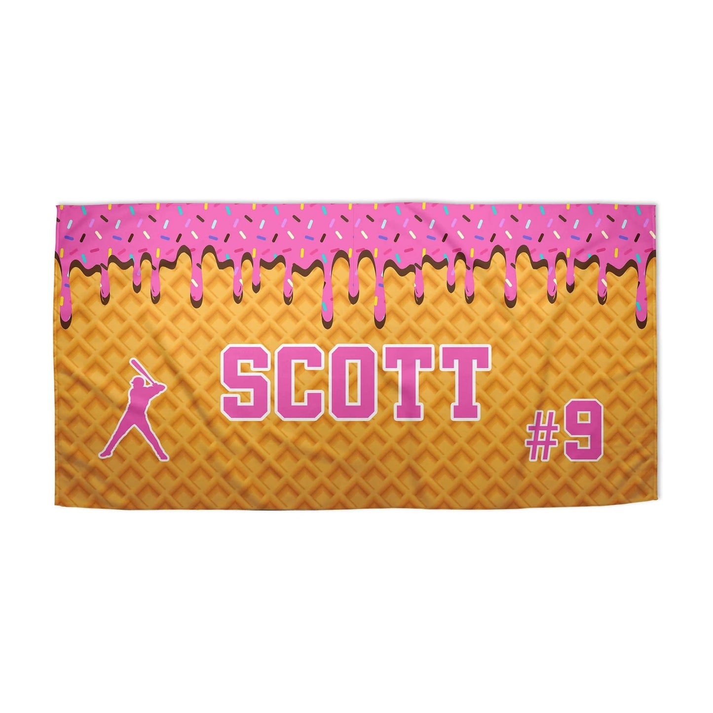 Ice Cream Drip Towel