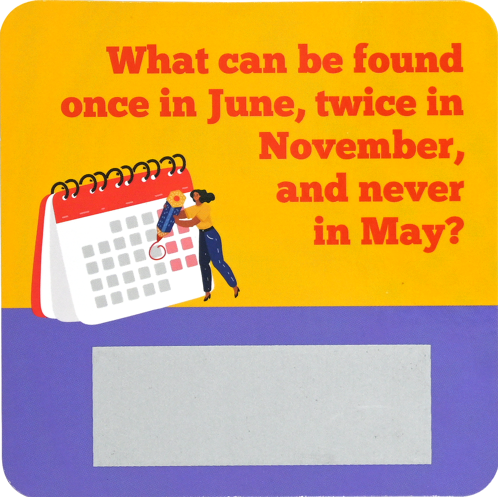 Lunch Box Riddles Scratch-Off Deck (Set of 60 cards) - Ethan and Emily