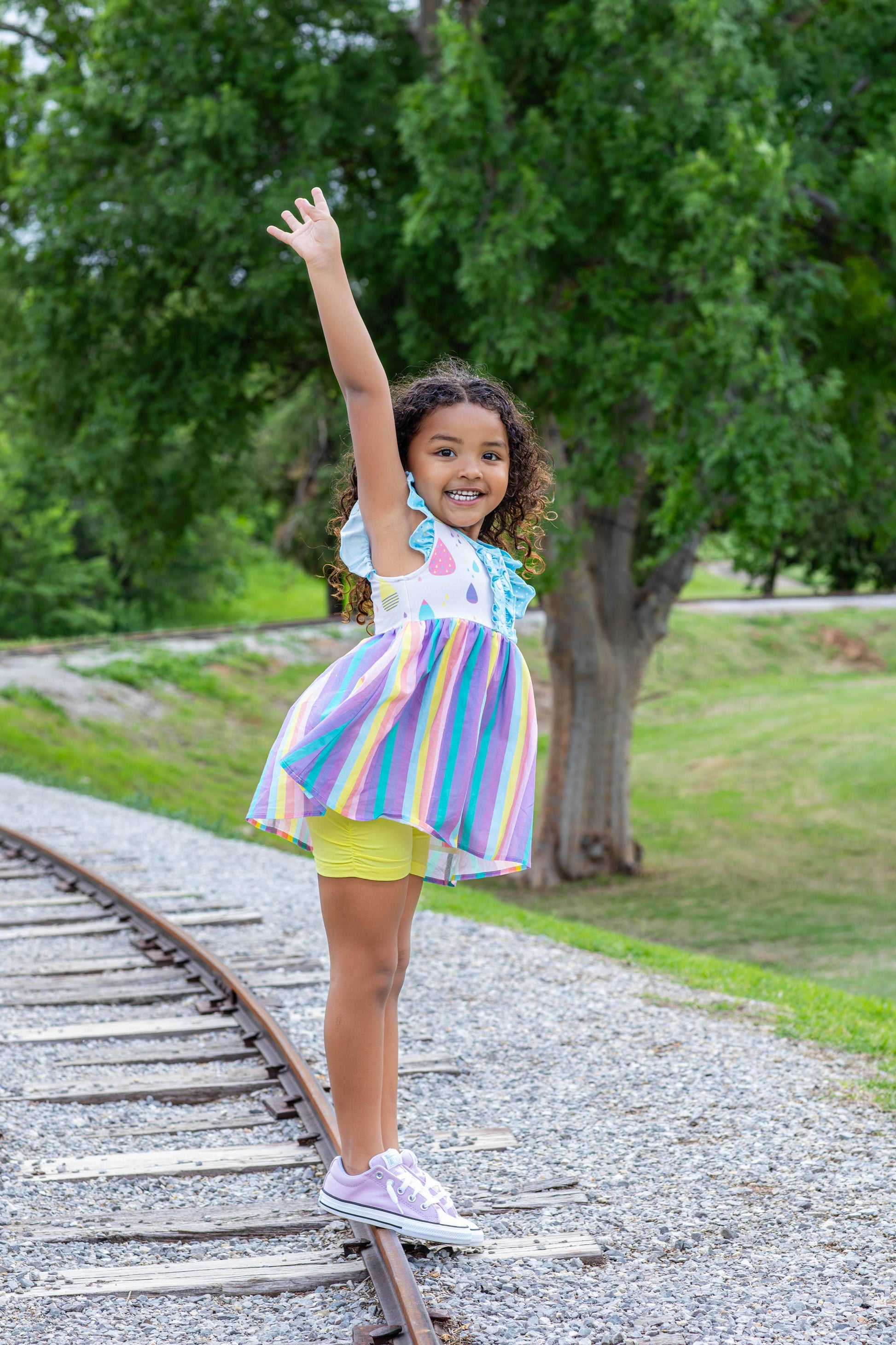 Sprinkle Kindness Like Confetti Kenzie Tunic - Ethan and Emily
