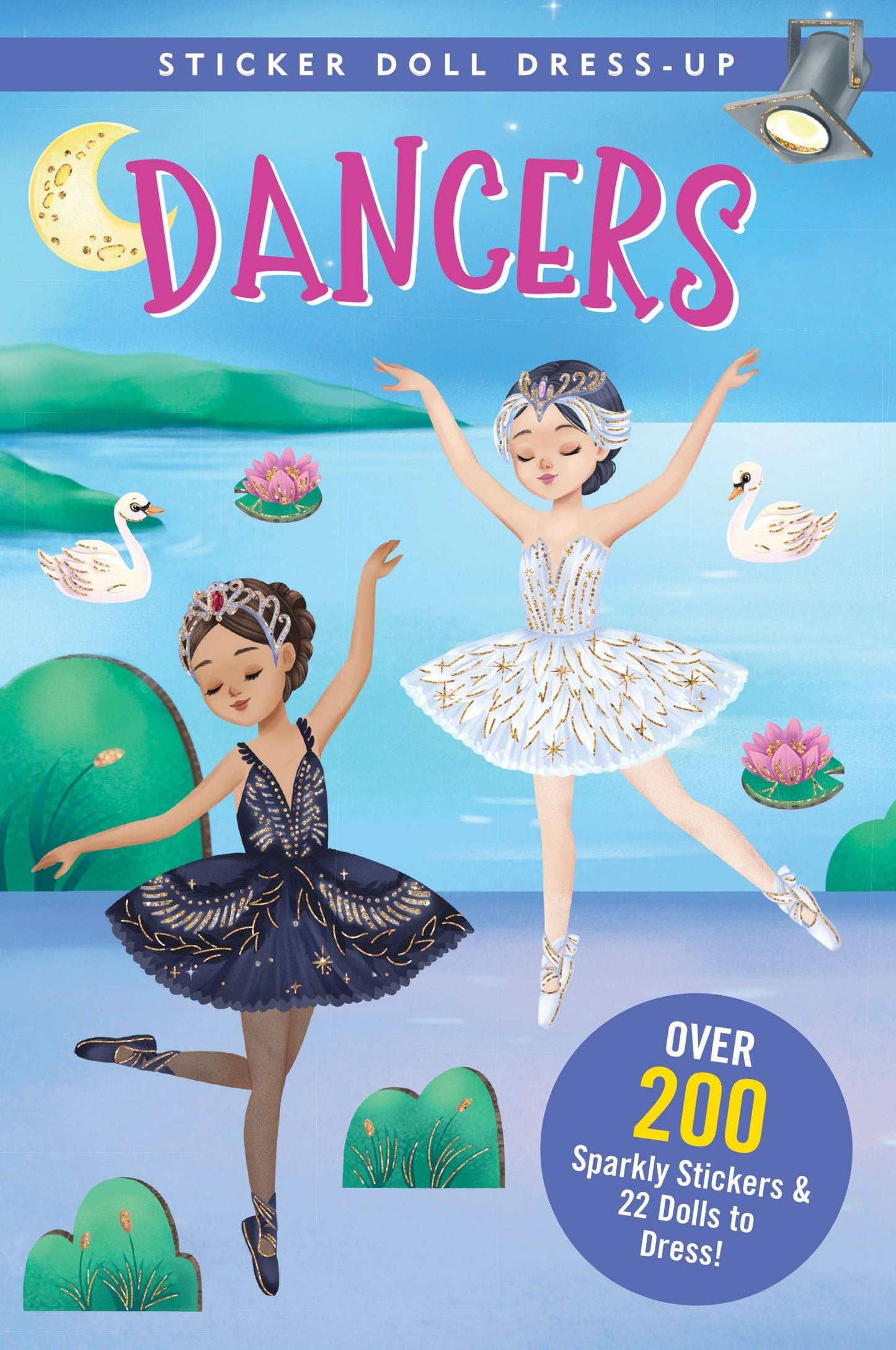 Dancers Sticker Doll Dress-Up Book - Ethan and Emily