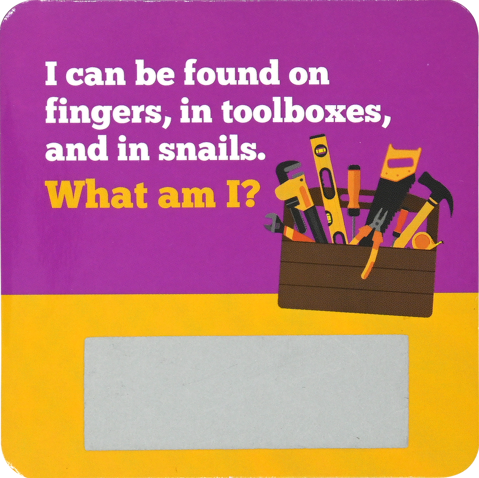 Lunch Box Riddles Scratch-Off Deck (Set of 60 cards) - Ethan and Emily